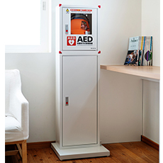 AED収容ボックススタンド　写真４